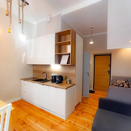 Mazurska Na Parterze Z Wejsciem Na Kod O Dowolnej Porze Apartamento