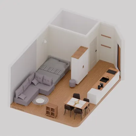 Mazurska Na Parterze Z Wejsciem Na Kod O Dowolnej Porze Apartament Szczecin