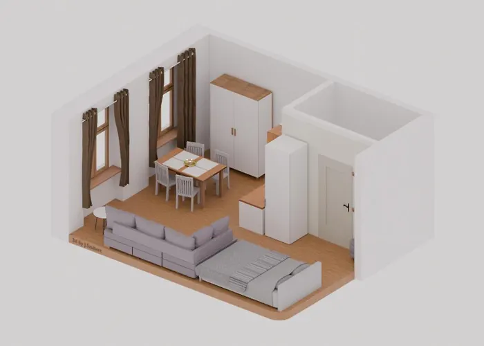 Apartment Mazurska Na Parterze Z Wejsciem Na Kod O Dowolnej Porze *